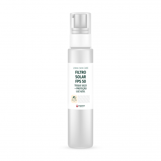filtro solar linha skin care